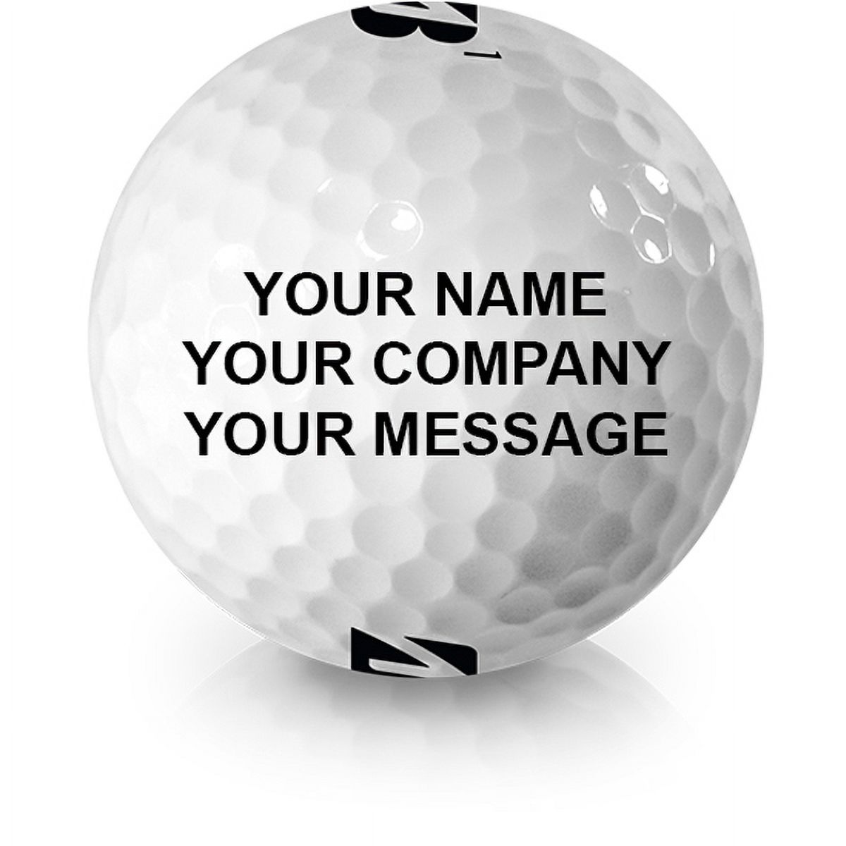 Personalized Bridgestone e6 Soft Golf Balls, 12 Pack