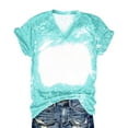 thumbnail image 5 of Raeneomay Oversized T Shirts for Women Casual Tops Women's Tops Women's Fashion Casual Loose Blouse Printing V Neck T-Shirt Blouse Print Tee, 5 of 5