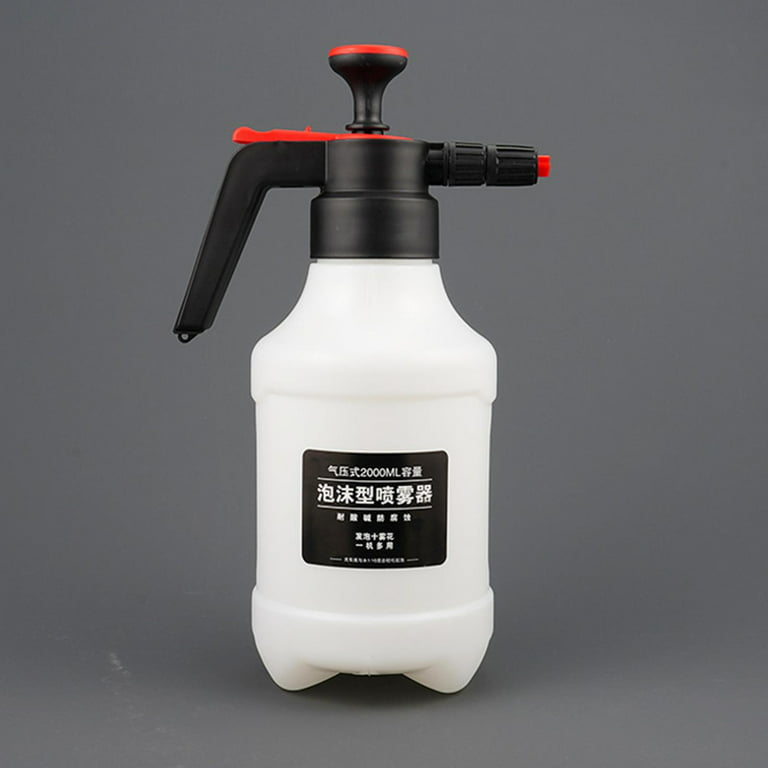  Car Soap Bottle, 1L 1/4in Car Wash Foam Spray Bottle High  Pressure Foamer Washing Pump Cannon Cleaning Tool : Automotive