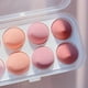 thumbnail image 4 of Juego de esponjas de maquillaje jinwen esponja de maquillaje Multicolor para todos Mousse de fresa, 4 of 5