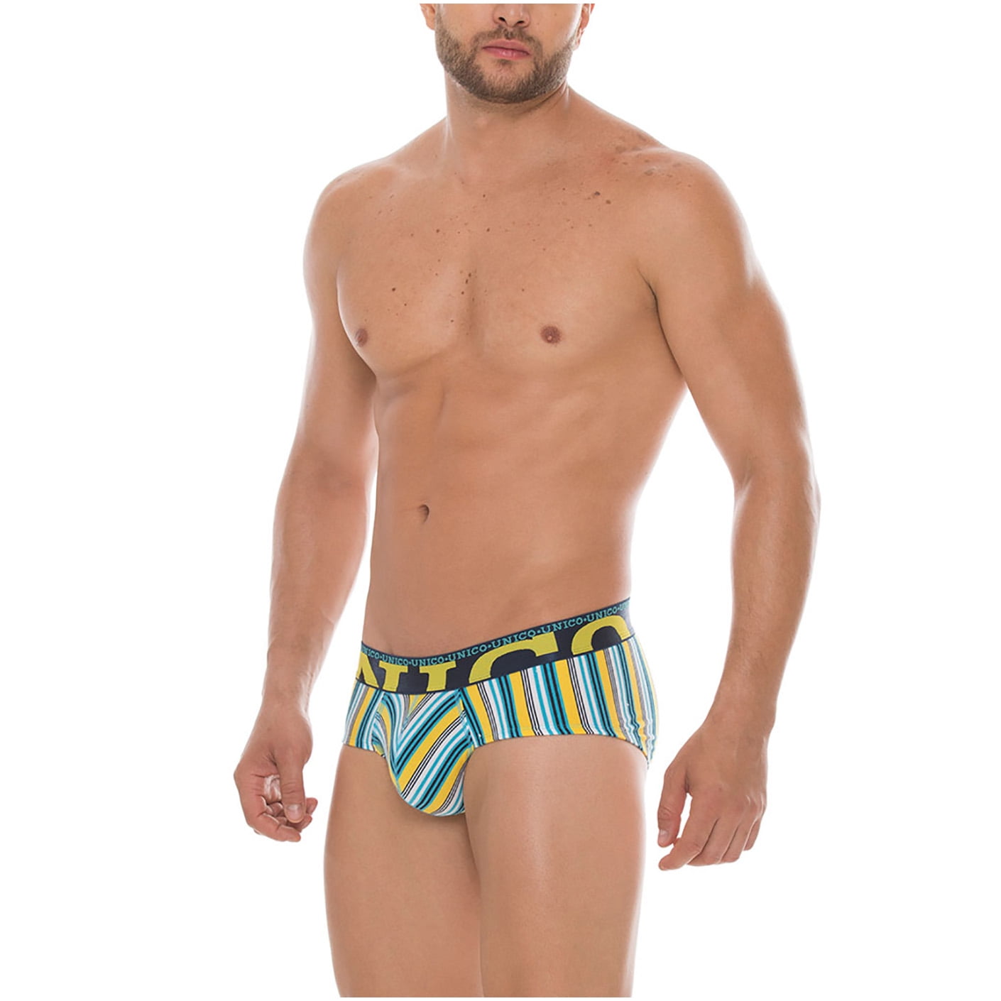 Mundo Unico Mens Underwear Cotton Briefs Stripes Calzoncillos para Hombres 