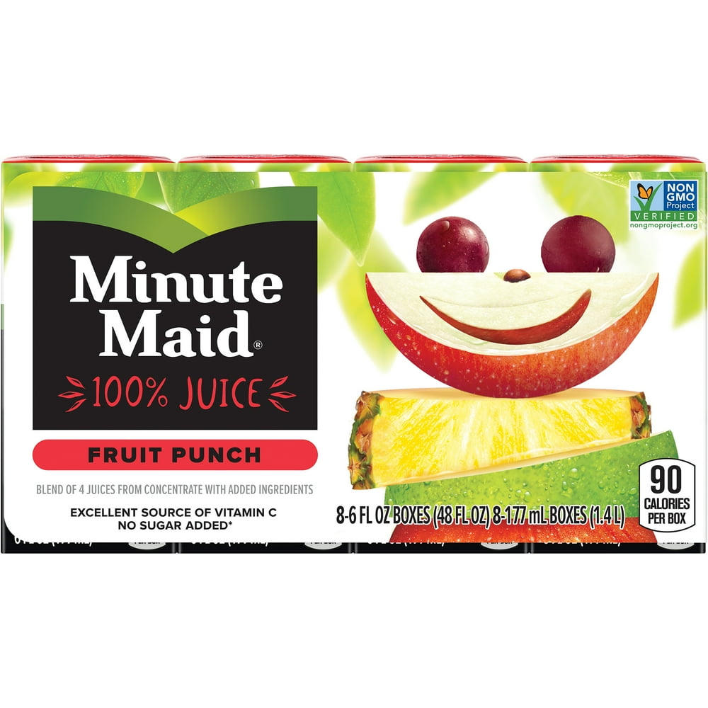 Minute Maid Fruit Punch 8pk