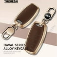 thumbnail image 2 of For Haval A 4 buttons key case Jolion Hover H6 H7 H9 F5 H2S F7 F7x Car Remote Key Case Cover Zinc alloy+leather Auto Accessories, 2 of 10