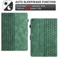 thumbnail image 6 of for Samsung Galaxy Tab A 10.1 2019 SM-T515/SM-T510 Folio Case, Slim PU Leather Case with Adjustable Stand with Pencil Holder and Card Slots Cover for Samsung Galaxy Tab A 10.1 2019, Green, 6 of 9