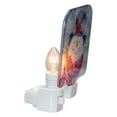 thumbnail image 3 of Northlight Happy Snowman Glass Christmas Night Light - 4", 3 of 3