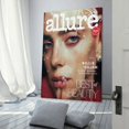 thumbnail image 3 of Billie Eilish Cuadro decorativo colgante - Arte de pared - Póster enmarcado - Decoración de pared - Regalos para familia, amigos y aficionados 20*30 cm, 3 of 6