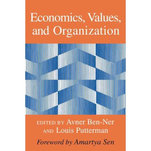 Pre-Owned Economics, Values, and Organization (Paperback) 052177411X 9780521774116