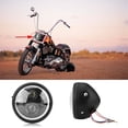 thumbnail image 4 of 6.5 Inch Motorcycle LED Headlight for  Cafe Racer Bobber, 4 of 7