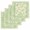 Green, variant on Pink Orchid Kitchen Dish Towels for Drying Dishes Set of 3, Spring Floral Flowers Leaves Botanical Waffle Weave Microfiber Hand Tea Bathroom Towels Quick Dry & Absorbent Towel 15.7x23.6