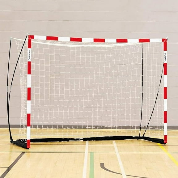 FORZA ProFlex Handball Goal – Portable Regulation Goal for Indoor & Outdoor Use – Durable Frame, Net & Carry Bag Included – Available in Senior & Junior Sizes