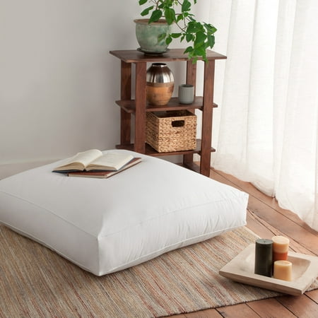 - DOWNLITEExtra Large 36-inch Dorm Floor Cushion Down and Feather Pillow