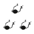 thumbnail image 4 of Yuarrent Cubierta de la nariz de punto Calentador de clima frío Portátil Adultos Niños Ciclismo Dormir Protector nasal Suministros al aire Negro 3piezas, 4 of 6