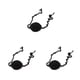 thumbnail image 3 of Wosthever Calentador de cubierta de nariz de punto unisex para adultos y niños, protector nasal negro Negro 3Conjunto, 3 of 6