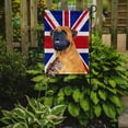 thumbnail image 2 of Carolines Treasures SS4962GF Bullmastiff with English Union Jack British Flag Garden Flag Garden Size multicolor, 2 of 5