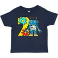 thumbnail image 3 of Inktastic 2nd Birthday Robot Boys or Girls Toddler T-Shirt, 3 of 5