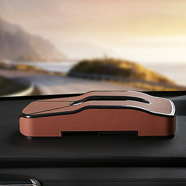 XWSHYW Contenedores de Almacenamiento Caja de Pañuelos En Forma de Tarjeta para Coche, Nueva Caja de Pañuelos para Coche, Caja de Pañuelos Aerodinámica para Coche Nuevo