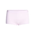 thumbnail image 6 of Joyspun Women's Ribbed Modal Boyshort Panties, 3-Pack, Sizes XS-3XL, 6 of 8