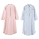 thumbnail image 5 of Camisón de estilo indio de manga larga de hilo de doble capa, pijama de algodón de primavera y verano para mujer, vestido largo con cuello alto, ropa para el hogar, 5 of 5