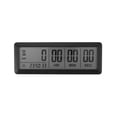 thumbnail image 2 of 2X Reloj con Temporizador de Cuenta Regresiva Digital Grande - Temporizador de Reloj de Cuenta Regresiva de 999 Días para Cocina de Laboratorio de Graduación (Negro), 2 of 5
