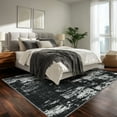 thumbnail image 2 of Area Rugs for Living Room, Homasen 5'x7' Washable Non-slip Indoor Rug Neutral Ink Black, Soft Low Pile Stain Resistant Carpet for Bedroom, Nursery, Office, 2 of 10
