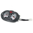 Universal Vintage Style Motorcycle Scooter Speedometer Plastic Dash