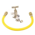thumbnail image 1 of MasteelfCA Air Conditioner Refrigerant Charging Hose R12 R22 R134A Can Dispensing for Auto Car, 1 of 8