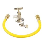 Monyance r134a hose Car A/C Refrigerant Charging Hose, R12 R22 R134A Dispenser for Auto(13.78X0.59X0.59Inches)