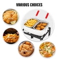 thumbnail image 6 of Feasto 18QT Outdoor Propane Fish Fryer, Aluminum Deep Fryer Set with 2 Inner Baskets, 40000 BTU Burner for Seafood, Chicken & Fries, 6 of 8