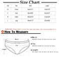 thumbnail image 3 of Summer Deals Panties for Women High-waisted Women's Lace Abdomen Mid-rise Waist And Hip Lift Comfortable Body Breathable Underwear Briefs Plus Size Everyday Underwear Casual Panties, 3 of 4