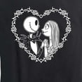 thumbnail image 3 of The Nightmare Before Christmas - Jack Sally Heart - Women's Short Sleeve Graphic T-Shirt, 3 of 5