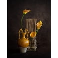 thumbnail image 3 of W, Joanna 14x18 Black Modern Framed Museum Art Print Titled - Calla Lilies, 3 of 5