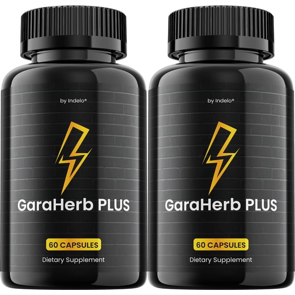 Garaherb Plus for Men Capsules – GaraherbPlus MultiVitamin Complex Pills, Energy, 2 Pack, 120 Capsules