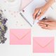 thumbnail image 4 of unbranded 50Ud Sobres De Papel Rosa Para Invitaciones Para Bodas Y Celebraciones Especiales, 4 of 6
