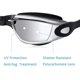 thumbnail image 3 of Gafas de natación, gafas de natación sin fugas antivaho adultos hombres mujeres jóvenes y adultos galvanoplastia negro Sailing Electrónica, 3 of 6