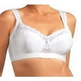 thumbnail image 2 of Cortland Style 7218 - Lace Wireless Bra - White, 2 of 2