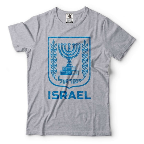 Israel Shirt Hanukkah Menorah Shirt Hanukkah Holiday Shirt Jewish Gift Tee Israeli Jewish Shirts