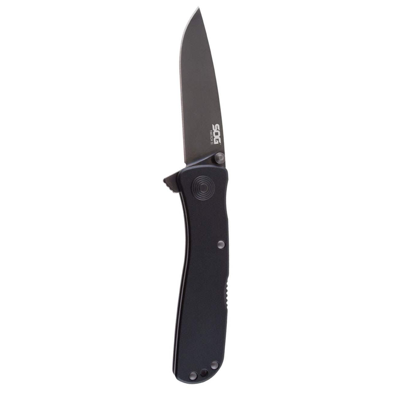 SOG Black Twitch II Folding Knife