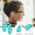 thumbnail image 3 of EeaseCA 1 Pair Concert Ear Plug Noise Canceling Earbud Sleeping Noise Reduction Ear Plug, 3 of 9