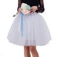 thumbnail image 2 of Long Pleated Skirts For Women Gauze Short Skirt Adult Tutu Dancing Skirt, 2 of 5