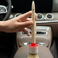 thumbnail image 3 of DYNWAVECA Automotive Detail Brushes Wet & Mixed Fiber No Shed Bristles auto cleaning Brush for Cleaning Engine Interior Dashboard , 2 1pc, 3 of 9