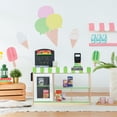 thumbnail image 3 of Teamson Kids Caissier Austin Présentoir de Marché de Jeu Ensemble de Jeu de Rôle pour Enfants Bois Vert, 3 of 10