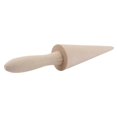 thumbnail image 3 of Wood Cone Roller Pastry Ice Cream Cone Mold Baking Tools For Home Dessert Shop, 3 of 4