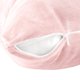 thumbnail image 5 of Funda de almohada decorativa EVOLIVE 66x66 cm Micromink Pink, 5 of 6