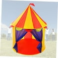 thumbnail image 3 of WASHWEPE 1 Set Portable Playhouse Children House Multicolor Cloth Play House Design For Kids, 3 of 7