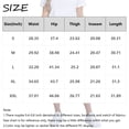 thumbnail image 3 of Jean Capris for Women Stretchy Raw Hem Straight Leg Cropped Jeans Baggy High Waisted Denim Capri Pants Light Blue 2XL, 3 of 7