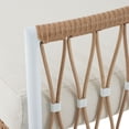 thumbnail image 6 of Better Homes & Gardens Lilah 2-Pack Outdoor Wicker Lounge Chairs, White, 6 of 12