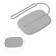 thumbnail image 3 of Unique Bargains Silicone Storage Pouch, Mini Key Organizer Bag with Lanyard for Keys Headphone Card, Gray, 3 of 7