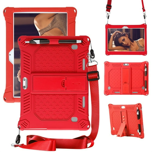 Xihbxyly Funda Universal para Tablet, Antigolpes para Tablet Android de 10.1", Función Atril, Protección Antisuciedad y Antigolpes, Diseño Ligero, Compatible con La Mayoría de Tablets de 10.1", Visua