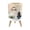 Color 3, variant on Small Trash Can with Lid Sea Turtle Teal Beach Theme Turtle Marine Life Coastal 1.8 Gallon Dog Proof Trash Can Round Garbage Can Waste Bin Wastebasket for Bathroom Bedroom Living Room