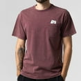 thumbnail image 3 of Lord Nermal Pocket Tee (Burgundy Vintage Wash), 3 of 4